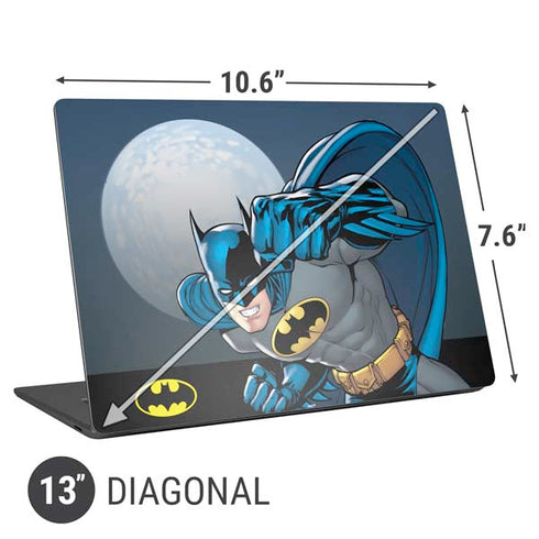 DC Comics Batman Action Pose 90's art Universal Laptop 13in (10.6 x 7.6in) Skin